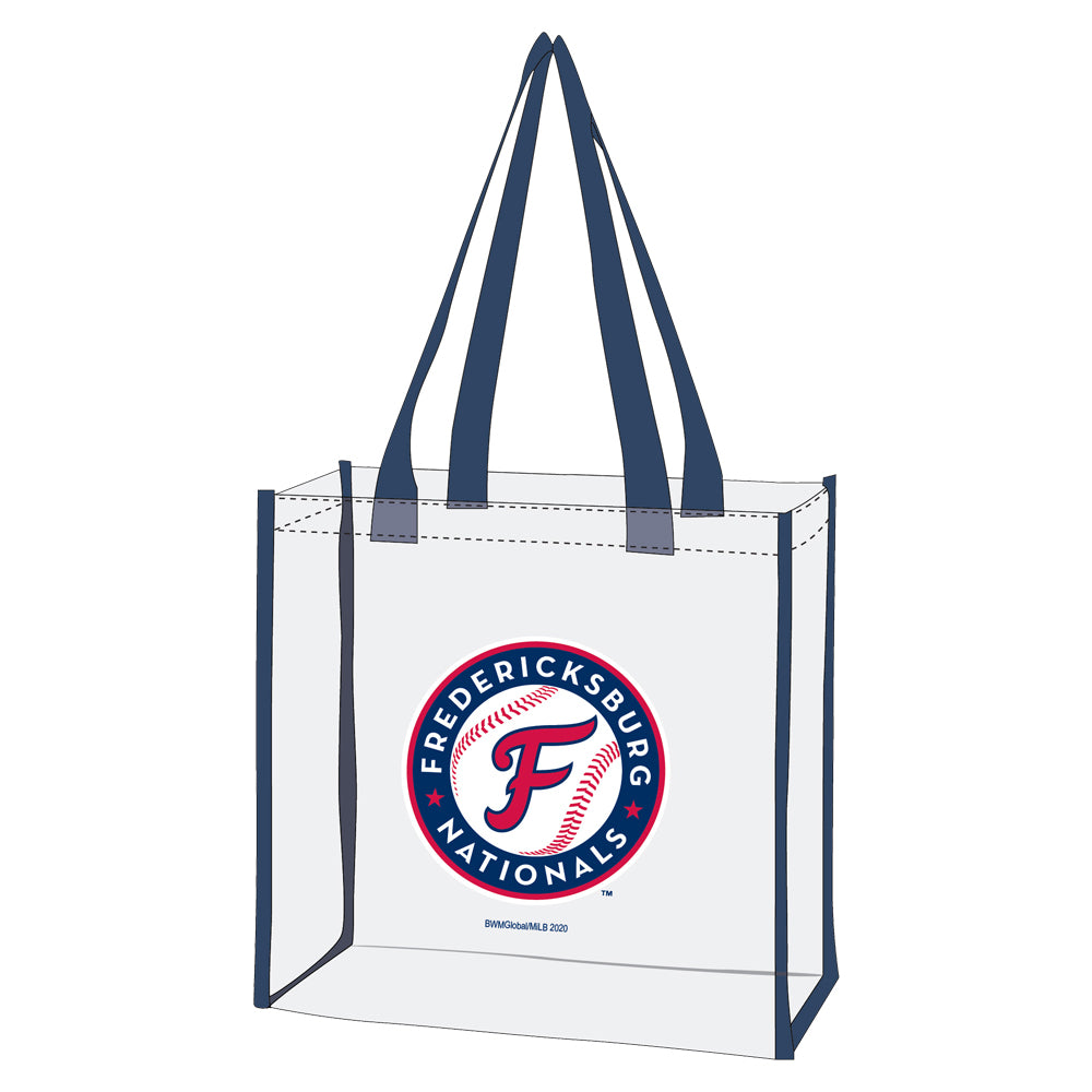 Clear Tote Bag Fredericksburg Nationals Official Store