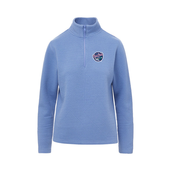 FredNats Women's Textured 1/4 Zip