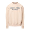 FredNats Almond Stitched Crewneck