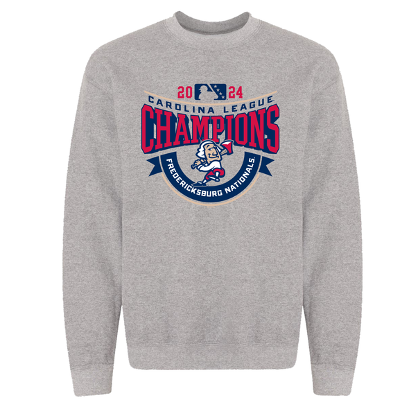 2024 FredNats Carolina League Champions Crewneck