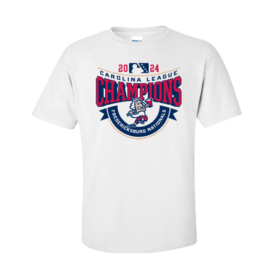 2024 FredNats Carolina League Championship Tee