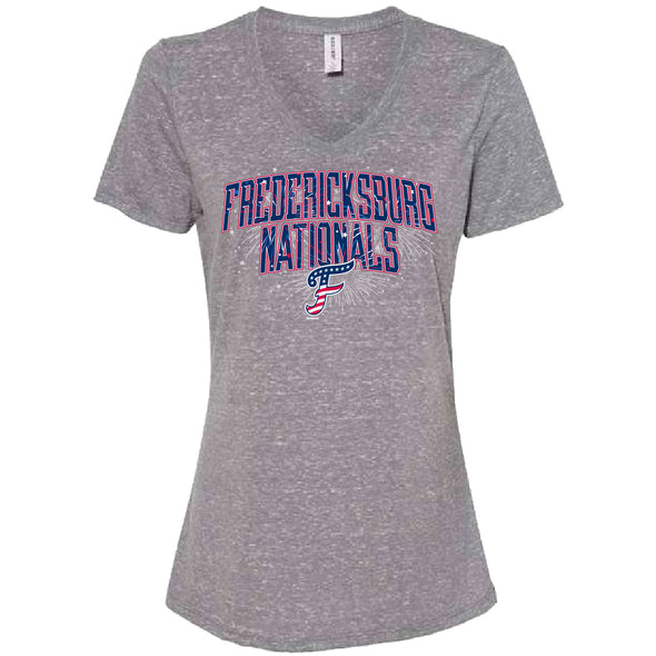 Women's July 4th V-Neck