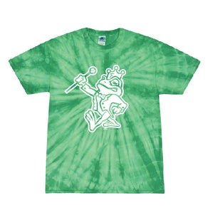 Youth Frogs Tie Dye Green