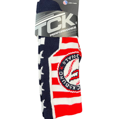 FredNats American Flag Socks