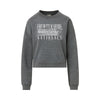 FredNats Women's Grey Cropped Crewneck