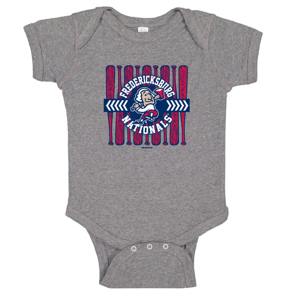 Infant FredNats George Bat Onesie